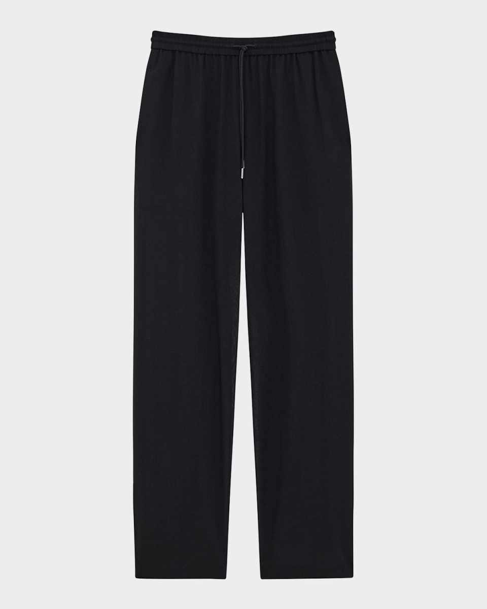 Drawstring Pull-On Pants